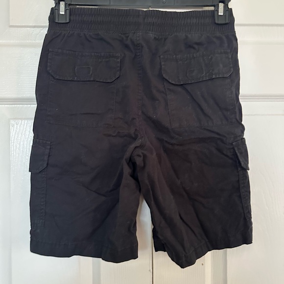 Black Cargo Shorts - Picture 2 of 3